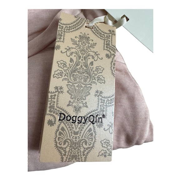 DoggyQin Lyocell Wool Long Sleeve Top w/ Built-In Cups Nude Pink S - Picture 8 of 10